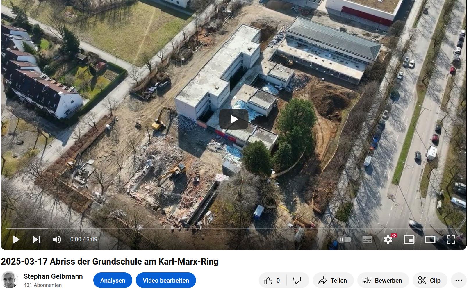 Abriss Grundschule
