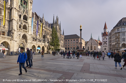 06.11.2025 - Weihnachstbaum auf dem Marienplatz