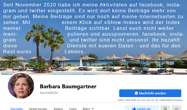 mein Stalker als Frau Barbara Baumgartner