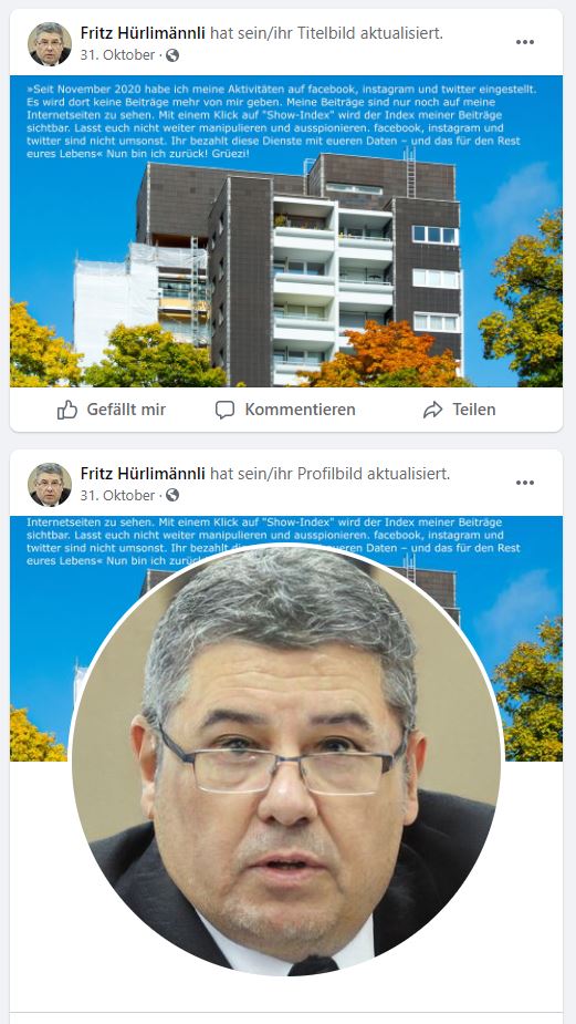 Obsolet-Kranke Posts meines Stalkers
