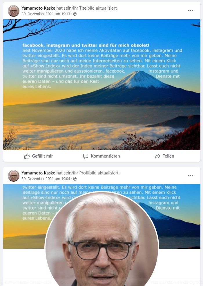 Journalit Yamamoto Kaske klaut meinen Text 